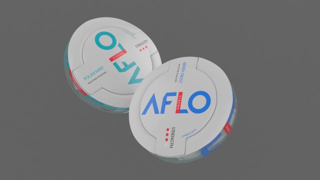 nicotine pack pouch Model 3D .c4d .max .obj .3ds .fbx .stl .blend 