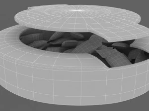 nicotine pack pouch 3D Model