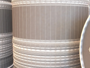 metal barrel 3D Модель