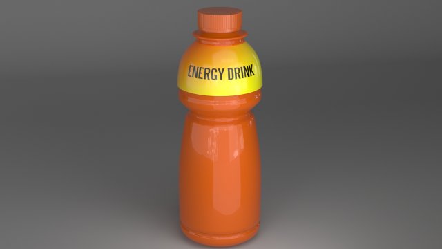 energy drink 3D Модель .c4d .max .obj .3ds .fbx .stl .blend 