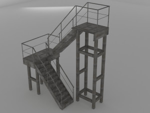 stairs 3Dモデル