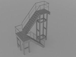 stairs 3Dモデル