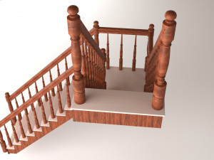 stairs 3D मॉडल