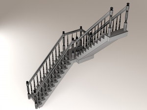 stairs 3D मॉडल