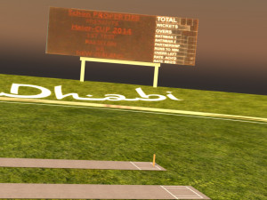 abu dhabi cricket stadium 3D Model