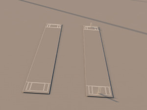 abu dhabi cricket stadium 3D Model