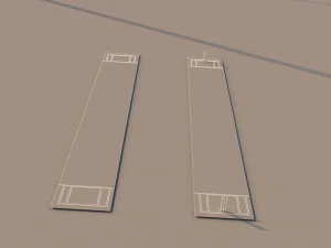 abu dhabi cricket stadium 3D Model