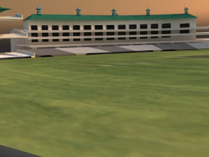 newzealand cricket stadium Modelo 3D