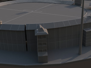 newzealand cricket stadium Modelo 3D