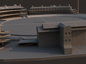 newzealand cricket stadium Modelo 3D
