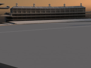 newzealand cricket stadium Modelo 3D