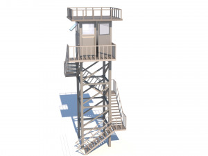 army post Modelo 3D