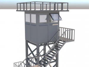 Armeeposten 3D Modell