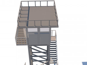 army post Modelo 3D
