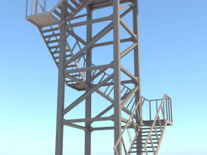 Armeeposten 3D Modell