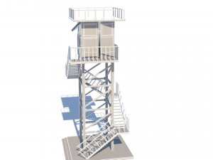 army post Modelo 3D