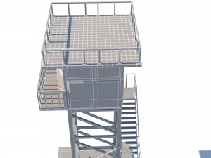 army post Modelo 3D