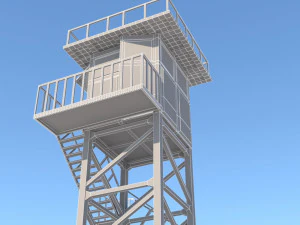 Armeeposten 3D Modell