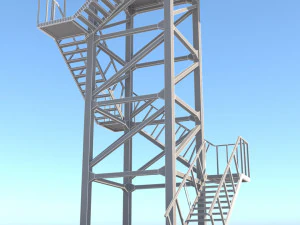 Armeeposten 3D Modell