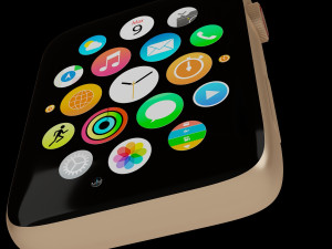 apple watch Modelo 3D