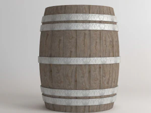 barril Modelo 3D