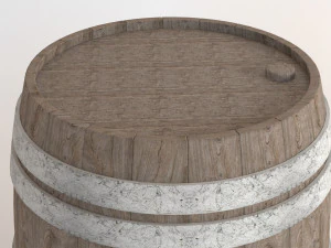barril Modelo 3D