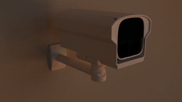 cctv camera Modèle 3D .c4d .max .obj .3ds .fbx .stl .blend 