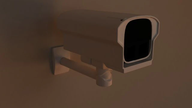 kamera telewizji przemysłowej Model 3D .c4d .max .obj .3ds .fbx .stl .blend 