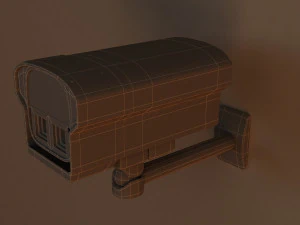 kamera telewizji przemysłowej Model 3D