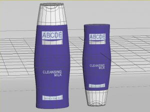 losion pembersih Model 3D