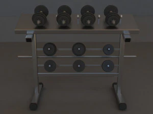 tacere e stare in piedi Modello 3D