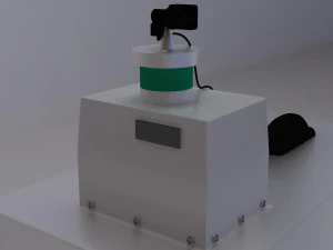 robot di consegna Modello 3D