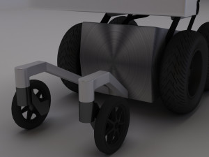 delivery robot 3D मॉडल