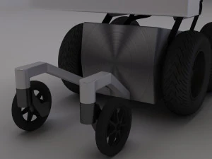 robot di consegna Modello 3D