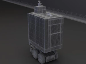 robot di consegna Modello 3D