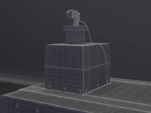 robot di consegna Modello 3D