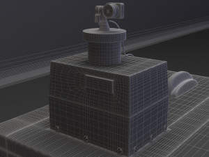 delivery robot 3D मॉडल