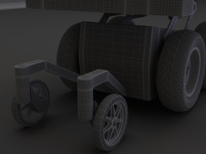 delivery robot 3D मॉडल