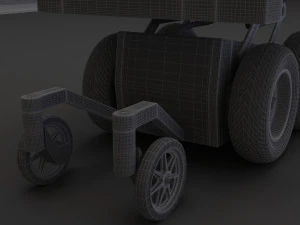 robot di consegna Modello 3D