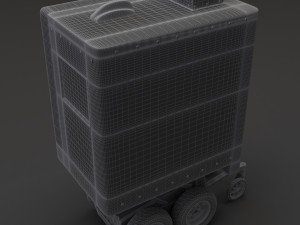 delivery robot 3D मॉडल
