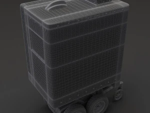 robot di consegna Modello 3D