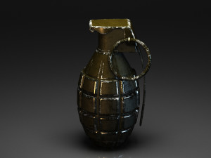 hand gernade 3D 모델