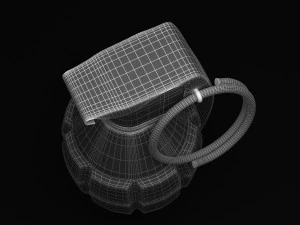 grenade &agrave; main Modèle 3D