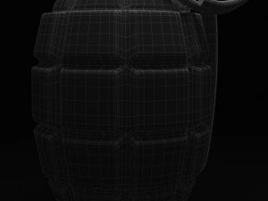 grenade &agrave; main Modèle 3D