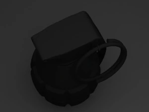 grenade &agrave; main Modèle 3D