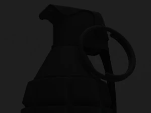 grenade &agrave; main Modèle 3D