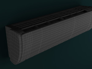 split ac Model 3D