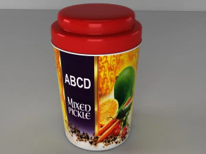pickle bottle 3D Model