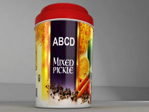 pickle bottle 3D Model