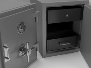 safe locker 3D Model